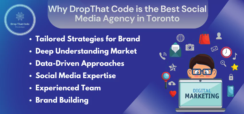 Why DropThatCode is the Best Social Media Agency in Toronto