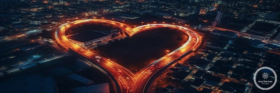 3d-heart-shape-with-bright-motion-blur-effect