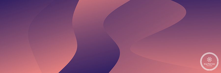 Abstract Red Waves background. Dynamic shapes composition