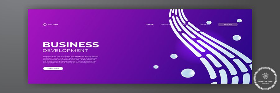 Trendy abstract background for your landing page design. Trendy abstract design template. Dynamic gradient for landing pages, covers, brochures, flyers, presentations, banners. Vector illustration.