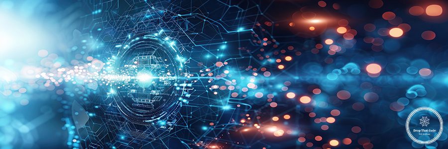 Abstract Digital Network Background