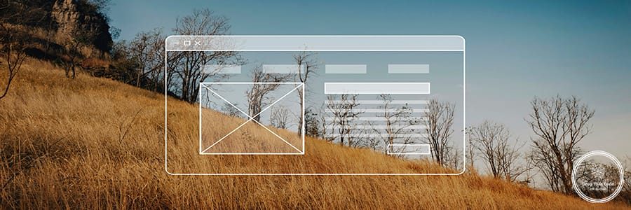 Create Website Layout Blank Banner