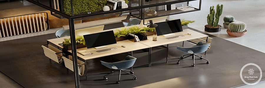 Eco friendly office interior