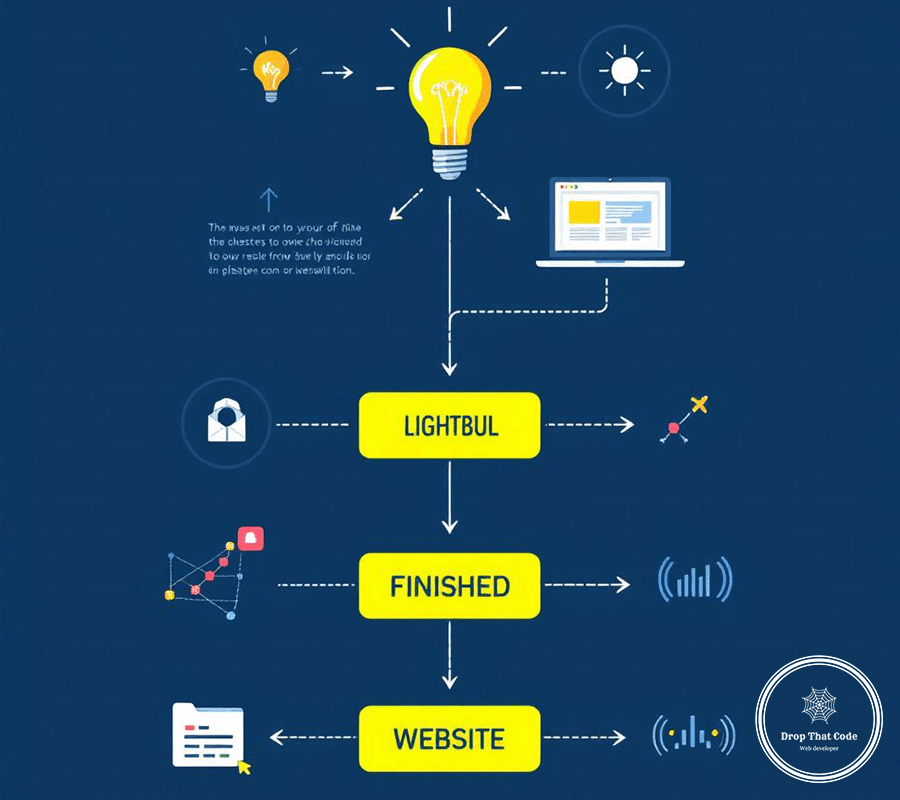 freepik__a-flowchart-moving-from-a-lightbulb-idea-to-a-fini__48674