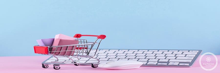 front-view-cyber-monday-composition
