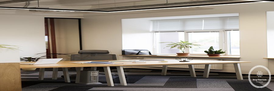 front-view-off-office-desk