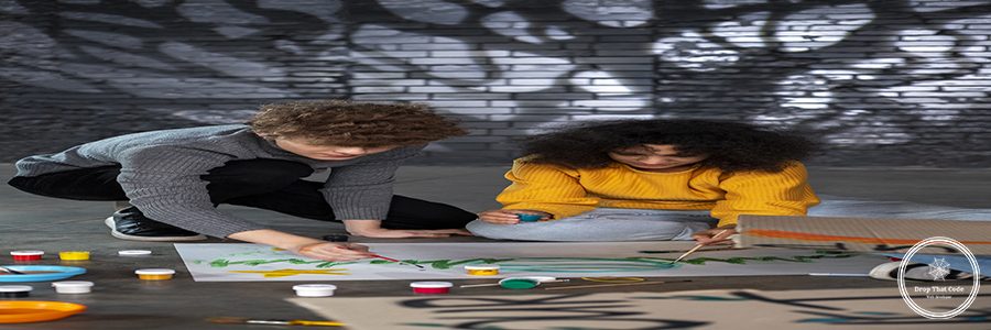 full-shot-young-people-making-banners