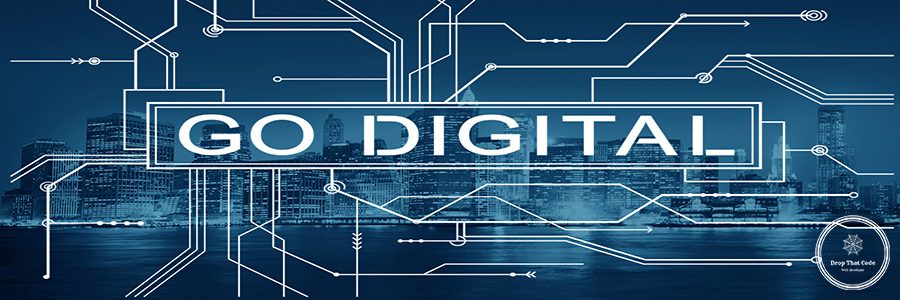 Go Digital Online Technology Electronics Mother Board Concept