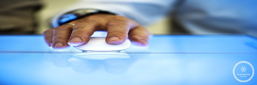 Hand holding using mouse clicking