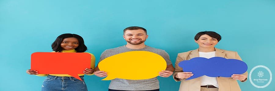 portrait-young-people-with-thought-bubble
