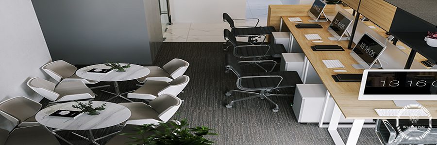 room-with-computer-table-with-chairs-sign-that-says-open-it