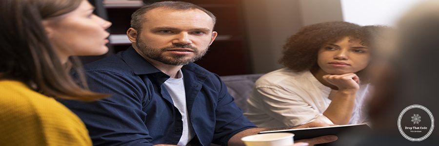 side-view-people-reading-together