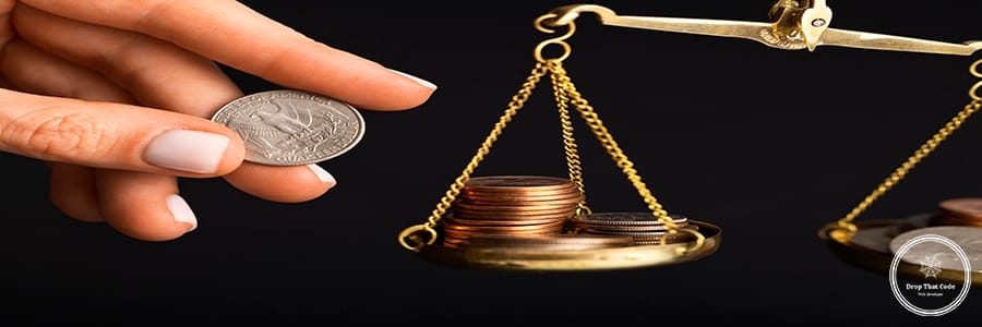 still-life-dollar-coins-scale
