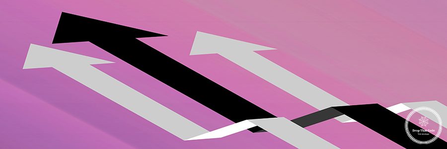 Dynamic Arrows Moving Upward  - Inverted Version