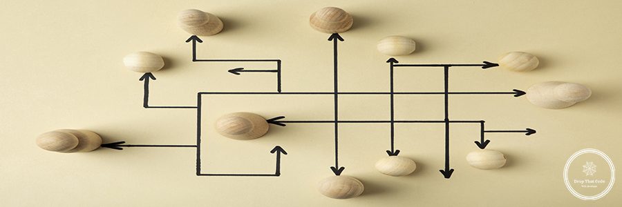 top-view-wooden-pawns-arrangement