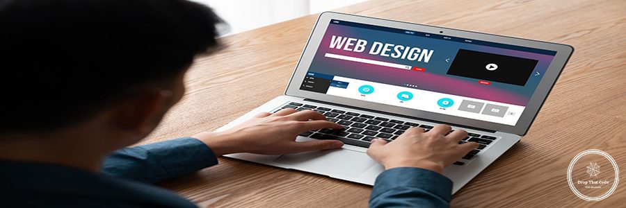 Website design software provide modish template for online retail business and e-commerce