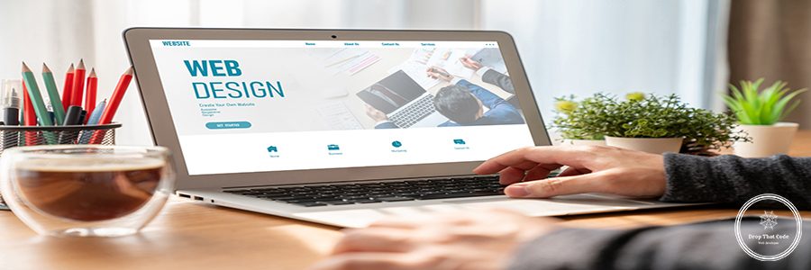 Website design software provide modish template for online retail business and e-commerce